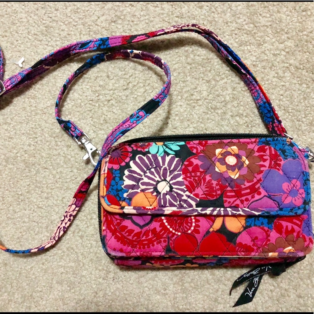 Vera Bradley crossbody wallet